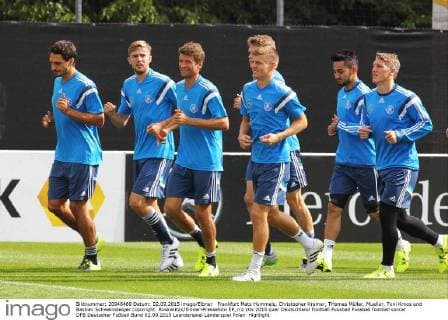 Frankfurt Mats Hummels, Christopher Kramer, THomas Müller, Mueller, Toni Kroos und Bastian Schweinsteiger Copyright: Roskaritzx Eibner-Pressefoto EP_rrz