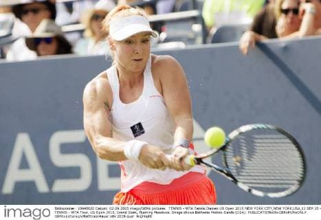 TENNIS - WTA Tennis Damen US Open 2015 NEW YORK CITY,NEW YORK,USA,02.SEP.15 - TENNIS - WTA Tour, US Open 2015, Grand Slam, Flushing Meadows. Image shows Bethanie Mattek-Sands (USA). GEPAxpictures xMatthiasxHauer