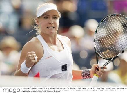 TENNIS - WTA Tennis Damen US Open 2015 NEW YORK CITY,NEW YORK,USA,02.SEP.15 - TENNIS - WTA Tour, US Open 2015, Grand Slam, Flushing Meadows. Image shows Bethanie Mattek-Sands (USA). GEPAxpictures xMatthiasxHauer