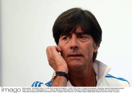 03.09.2015, xhbx, Fussball International, Deutsche Fussball Nationalmannschaft DFB Training und Pressekonferenz, v.l. Joachim Jogi Loew (Bundestrainer Deutsche Fussball Nationalmannschaft DFB)