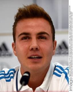 03.09.2015, xhbx, Fussball International, Deutsche Fussball Nationalmannschaft DFB Training und Pressekonferenz, v.l. Mario Goetze (Spieler Deutsche Fussball Nationalmannschaft DFB)