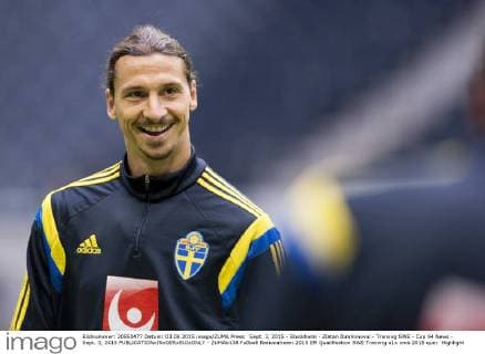 Sept. 3, 2015 - Stockholm - Zlatan Ibrahimovic - Training SWE - Cop 94 News - Sept. 3, 2015  - ZUMAb138