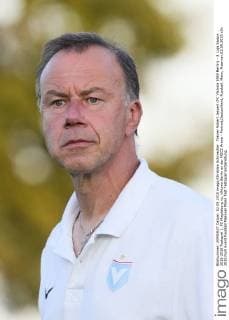 Trainer Robert Jaspert (FC Viktoria 1889 Berlin) - 3. Liga Saison 2015-2016 Testspiel 1. FC Magdeburg vs. Viktoria Berlin an der MDCC Arena - Portrait,Deutschland, Fussball, Mann, Maenner,02.09.2015