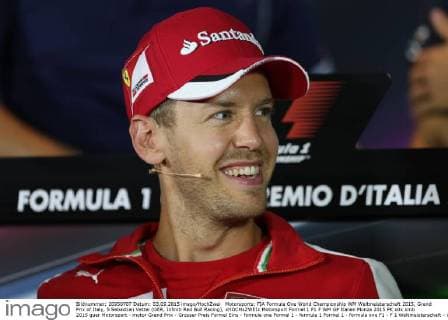 Motorsports: FIA Formula One World Championship WM Weltmeisterschaft 2015, Grand Prix of Italy, 5 Sebastian Vettel (GER, Infiniti Red Bull Racing), xHOCHxZWEIx