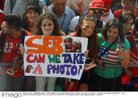 Italian Grand Prix, Monza 3 - 6 September 2015 03.09.2015 - Fans 