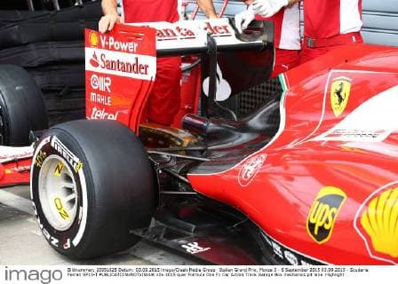 Italian Grand Prix, Monza 3 - 6 September 2015 03.09.2015 - Scuderia Ferrari SF15-T 