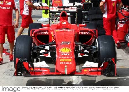 Italian Grand Prix, Monza 3 - 6 September 2015 03.09.2015 - Scuderia Ferrari SF15-T 
