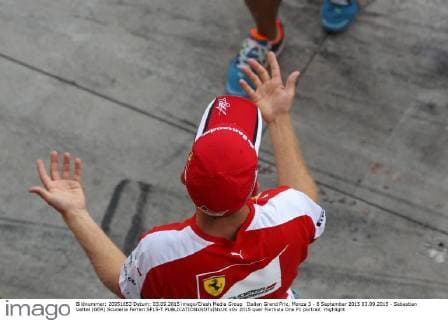 Italian Grand Prix, Monza 3 - 6 September 2015 03.09.2015 - Sebastian Vettel (GER) Scuderia Ferrari SF15-T 