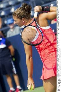 TENNIS - WTA Tennis Damen US Open 2015 NEW YORK CITY,NEW YORK,USA,03.SEP.15 - TENNIS - WTA Tour, US Open 2015, Grand Slam, Flushing Meadows. Image shows Sara Errani (ITA). GEPAxpictures xMatthiasxHauer