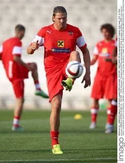SOCCER - UEFA EURO EM Europameisterschaft Fussball 2016 quali, AUT vs MDA, preview VIENNA,AUSTRIA,03.SEP.15 - SOCCER - UEFA European Championship EM Europameisterschaft 2016, European Qualifiers, OEFB international match Länderspiel Austria vs Moldova, preview, training of team AUT. Image shows Sebastian Proedl (AUT). GEPAxpictures xChristianxOrt