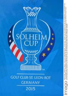 03.09.2015 , Solheim Cup 2015,Golfclub St.Leon-Rot Großbanner für den Solheim-Cup - ksp