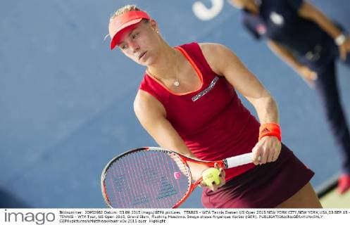 TENNIS - WTA Tennis Damen US Open 2015 NEW YORK CITY,NEW YORK,USA,03.SEP.15 - TENNIS - WTA Tour, US Open 2015, Grand Slam, Flushing Meadows. Image shows Angelique Kerber (GER). GEPAxpictures xMatthiasxHauer