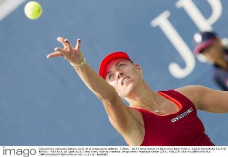 TENNIS - WTA Tennis Damen US Open 2015 NEW YORK CITY,NEW YORK,USA,03.SEP.15 - TENNIS - WTA Tour, US Open 2015, Grand Slam, Flushing Meadows. Image shows Angelique Kerber (GER). GEPAxpictures xMatthiasxHauer