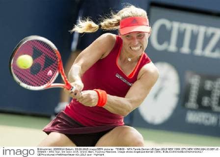 TENNIS - WTA Tennis Damen US Open 2015 NEW YORK CITY,NEW YORK,USA,03.SEP.15 - TENNIS - WTA Tour, US Open 2015, Grand Slam, Flushing Meadows. Image shows Angelique Kerber (GER). GEPAxpictures xMatthiasxHauer