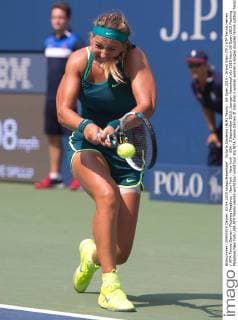 Victoria Azarenka (BLR) Tennis - US Open 2015 - Grand Slam ITF ATP Tennis Herren WTA Tennis Damen - Flushing Meadows - New York - New York - USA - 3 September 2015. Juergen Hasenkopf