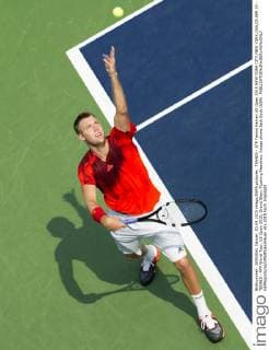TENNIS - ATP Tennis Herren US Open 2015 NEW YORK CITY,NEW YORK,USA,03.SEP.15 - TENNIS - ATP World Tour, US Open 2015, Grand Slam, Flushing Meadows. Image shows Jack Sock (USA). GEPAxpictures xMatthiasxHauer