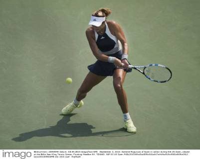 September 3, 2015: Garbine Muguruza of Spain in action during the US Open, played at the Billie Jean King Tennis Center, Flushing Meadow NY. TENNIS: SEP 03 US Open Icon250150903048 EDITORIAL USE ONLY