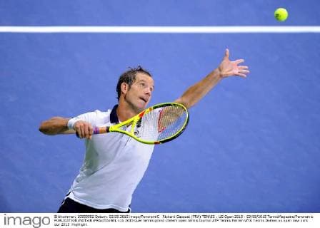 Richard Gasquet (FRA) TENNIS : US Open 2015 - 03 09 2015 TennisMagazine Panoramic 