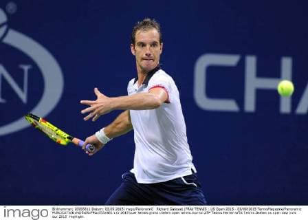 Richard Gasquet (FRA) TENNIS : US Open 2015 - 03 09 2015 TennisMagazine Panoramic 
