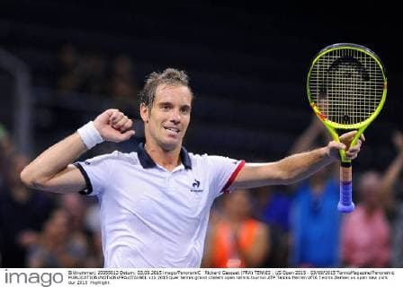 Richard Gasquet (FRA) TENNIS : US Open 2015 - 03 09 2015 TennisMagazine Panoramic 