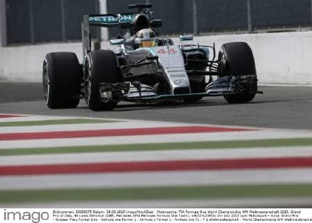 Motorsports: FIA Formula One World Championship WM Weltmeisterschaft 2015, Grand Prix of Italy, 44 Lewis Hamilton (GBR, Mercedes AMG Petronas Formula One Team), xHOCHxZWEIx