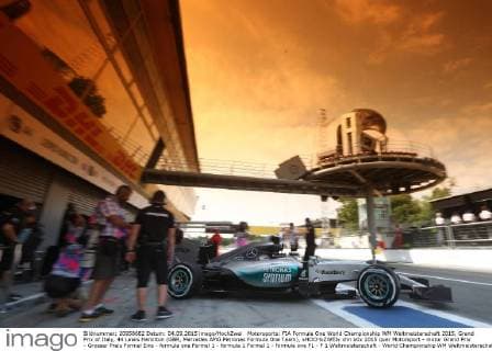 Motorsports: FIA Formula One World Championship WM Weltmeisterschaft 2015, Grand Prix of Italy, 44 Lewis Hamilton (GBR, Mercedes AMG Petronas Formula One Team), xHOCHxZWEIx
