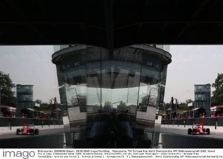 Motorsports: FIA Formula One World Championship WM Weltmeisterschaft 2015, Grand Prix of Italy, 5 Sebastian Vettel (GER, Scuderia Ferrari), xHOCHxZWEIx