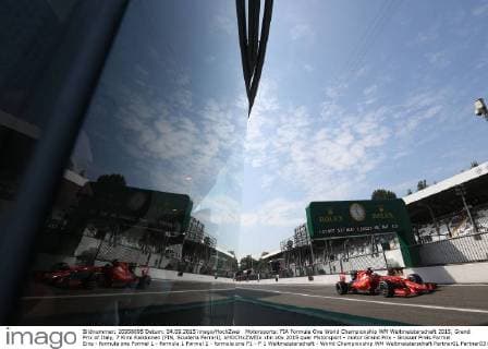 Motorsports: FIA Formula One World Championship WM Weltmeisterschaft 2015, Grand Prix of Italy, 7 Kimi Raikkonen (FIN, Scuderia Ferrari), xHOCHxZWEIx