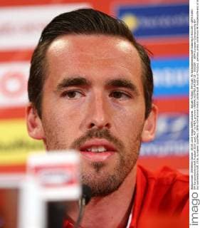 Aktuell Fußball, EM Quali, Pk Nationalmannschaft Österreich SOCCER - UEFA EURO EM Europameisterschaft Fussball 2016 quali, AUT vs MDA, preview VIENNA,AUSTRIA,04.SEP.15 - SOCCER - UEFA European Championship EM Europameisterschaft 2016, European Qualifiers, OEFB international match Länderspiel Austria vs Moldova, preview, press conference PK Pressekonferenz of team AUT. Image shows Christian Fuchs (AUT). GEPAxpictures xChristianxOrt