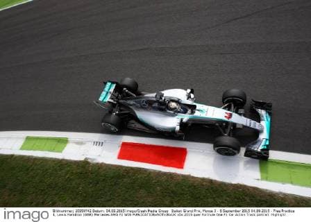 Italian Grand Prix, Monza 3 - 6 September 2015 04.09.2015 - Free Practice 1, Lewis Hamilton (GBR) Mercedes AMG F1 W06 