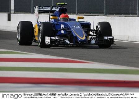 Motorsports: FIA Formula One World Championship WM Weltmeisterschaft 2015, Grand Prix of Italy, 12 Felipe Nasr (BRA, Sauber F1 Team), xHOCHxZWEIx