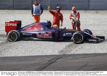 Motorsports: FIA Formula One World Championship WM Weltmeisterschaft 2015, Grand Prix of Italy, 55 Carlos Sainz Junior (ESP, Scuderia Toro Rosso), xHOCHxZWEIx
