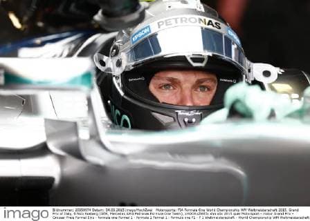 Motorsports: FIA Formula One World Championship WM Weltmeisterschaft 2015, Grand Prix of Italy, 6 Nico Rosberg (GER, Mercedes AMG Petronas Formula One Team), xHOCHxZWEIx