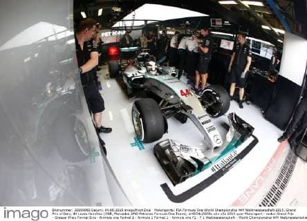 Motorsports: FIA Formula One World Championship WM Weltmeisterschaft 2015, Grand Prix of Italy, 44 Lewis Hamilton (GBR, Mercedes AMG Petronas Formula One Team), xHOCHxZWEIx
