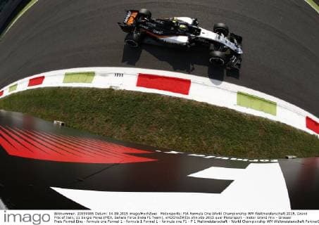 Motorsports: FIA Formula One World Championship WM Weltmeisterschaft 2015, Grand Prix of Italy, 11 Sergio Perez (MEX, Sahara Force India F1 Team), xHOCHxZWEIx
