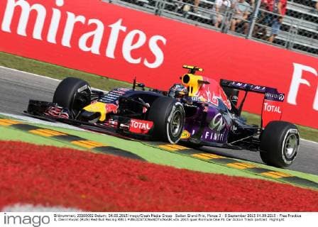Italian Grand Prix, Monza 3 - 6 September 2015 04.09.2015 - Free Practice 1, Daniil Kvyat (RUS) Red Bull Racing RB11 