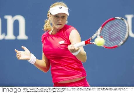 TENNIS - WTA Tennis Damen US Open 2015 NEW YORK CITY,NEW YORK,USA,04.SEP.15 - TENNIS - WTA Tour, US Open 2015, Grand Slam, Flushing Meadows. Image shows Ekaterina Makarova (RUS). GEPAxpictures xMatthiasxHauer