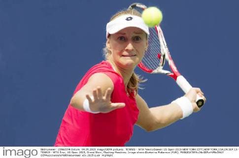 TENNIS - WTA Tennis Damen US Open 2015 NEW YORK CITY,NEW YORK,USA,04.SEP.15 - TENNIS - WTA Tour, US Open 2015, Grand Slam, Flushing Meadows. Image shows Ekaterina Makarova (RUS). GEPAxpictures xMatthiasxHauer