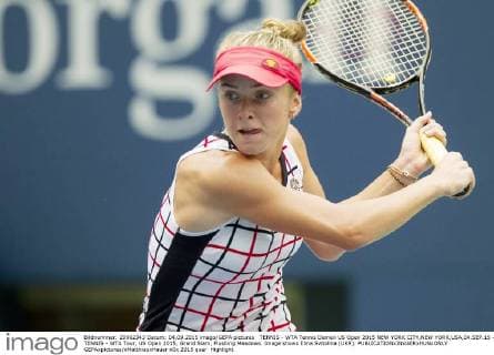 TENNIS - WTA Tennis Damen US Open 2015 NEW YORK CITY,NEW YORK,USA,04.SEP.15 - TENNIS - WTA Tour, US Open 2015, Grand Slam, Flushing Meadows. Image shows Elina Svitolina (UKR). GEPAxpictures xMatthiasxHauer