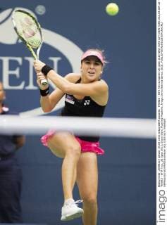 TENNIS - WTA Tennis Damen US Open 2015 NEW YORK CITY,NEW YORK,USA,04.SEP.15 - TENNIS - WTA Tour, US Open 2015, Grand Slam, Flushing Meadows. Image shows Belinda Bencic (SUI). GEPAxpictures xMatthiasxHauer