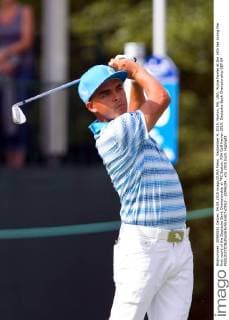 September 4, 2015; Norton, MA, USA; Rickie Fowler at the 16th tee during the first round of the Deutsche Bank Championship at TPC Boston. PGA Golf Herren 2015: Deutsche Bank Championship SEP 04 - ZUMAc04_