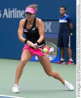 Belinda Bencic (SUI) Tennis - US Open 2015 - Grand Slam ITF ATP Tennis Herren WTA Tennis Damen - Flushing Meadows - New York - New York - USA - 4 September 2015. Juergen Hasenkopf