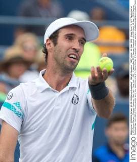 Mikhail Kukushkin (KAZ) Tennis - US Open 2015 - Grand Slam ITF ATP Tennis Herren WTA Tennis Damen - Flushing Meadows - New York - New York - USA - 4 September 2015. Juergen Hasenkopf