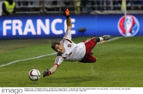 Spanish national team Nationalteam training session. In this picture, Iker Casillas. xPABLOGARCIAx 
