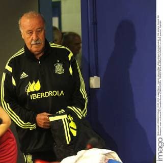 Spanish national team Nationalteam training session. In this picture, Vicente Del Bosque at press conference PK Pressekonferenz xPABLOGARCIAx 