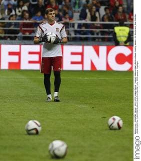 Spanish national team Nationalteam training session. In this picture, Iker Casillas. xPABLOGARCIAx 
