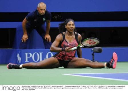 Serena Williams (USA) TENNIS : US Open 2015 - 04 09 2015 TennisMagazine Panoramic 