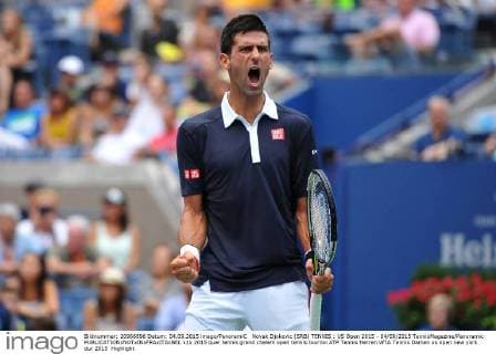 Novak Djokovic (SRB) TENNIS : US Open 2015 - 04 09 2015 TennisMagazine Panoramic 