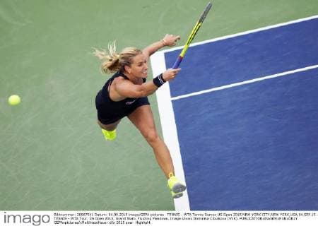 TENNIS - WTA Tennis Damen US Open 2015 NEW YORK CITY,NEW YORK,USA,04.SEP.15 - TENNIS - WTA Tour, US Open 2015, Grand Slam, Flushing Meadows. Image shows Dominika Cibulkova (SVK). GEPAxpictures xMatthiasxHauer