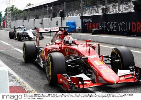Sebastian Vettel, Scuderia Ferrari, formula 1 GP, Italien in Monza, 05.09.2015 Photo:mspb Jerry Andre Sebastian Vettel, formula 1 GP, Italien